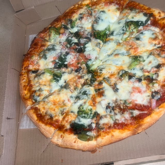 Vegetarian Pizza.