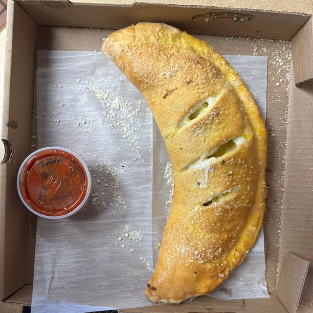 Meat Lovers Calzone.