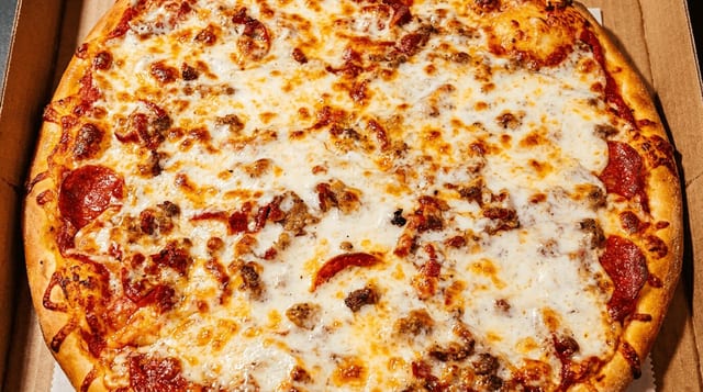 Meat Lovers Pizza.